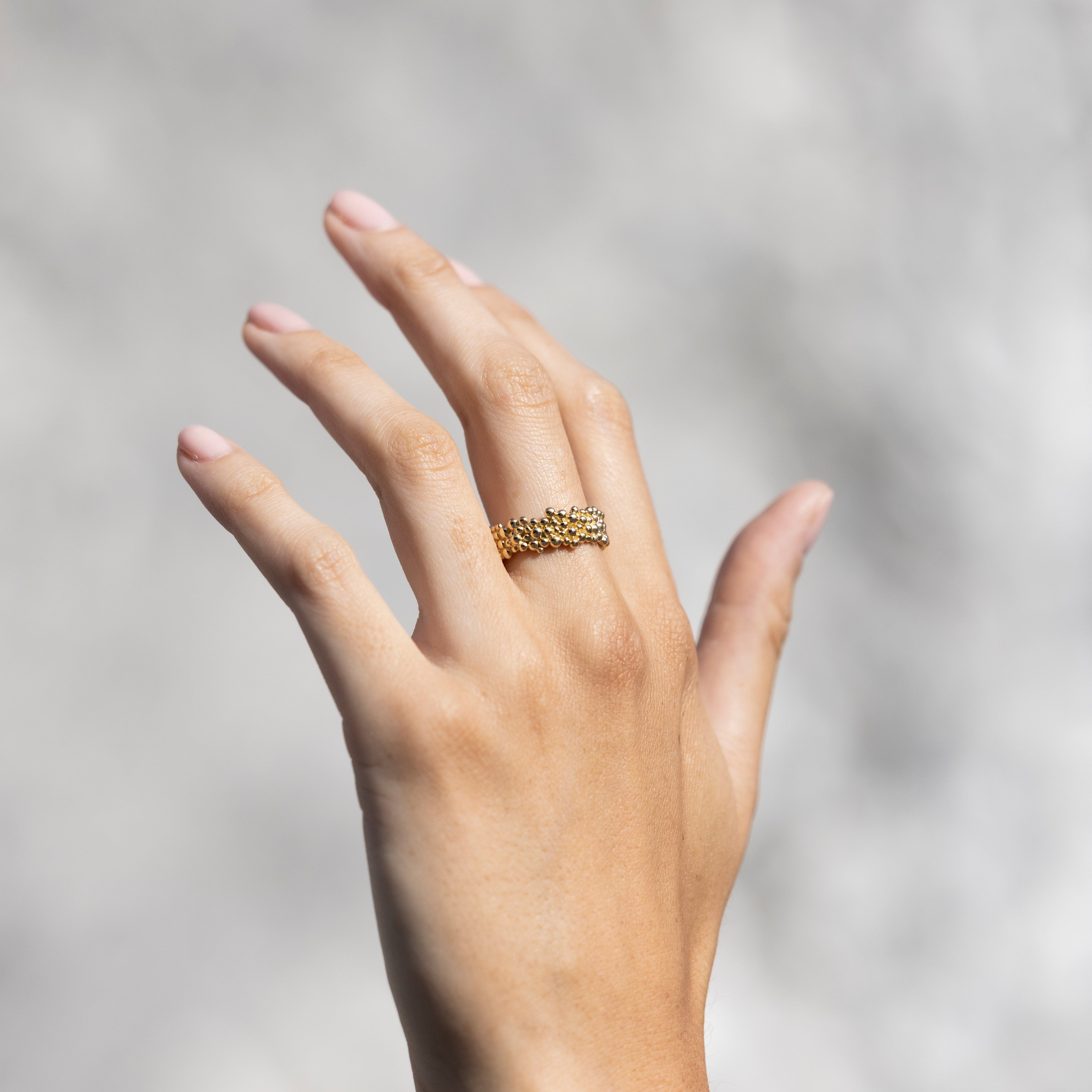 Leni Adam Jewellery Gold Edith Ring